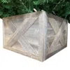 Homezia Natural Weathered And Gray Wood Ornamental Wall Decor