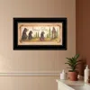 Homezia Natures Calling 3 Black Framed Print Bathroom Wall Art