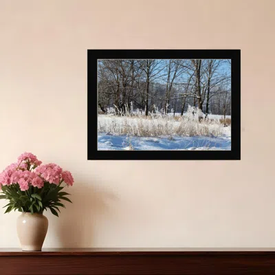 Homezia Natures Simple Blessings 3 Black Framed Print Wall Art