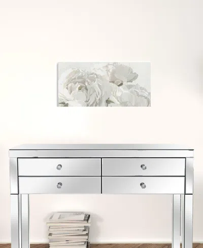 Homezia Neutral Flowers In Bloom Unframed Print Wall Art