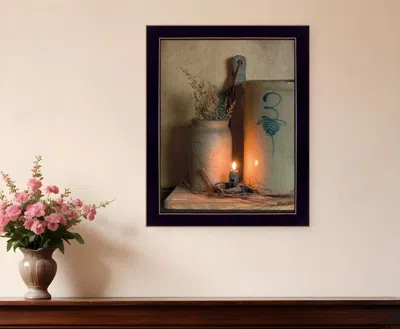 Homezia No3 Bee Sting Black Framed Print Wall Art In Multi