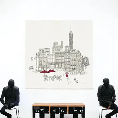Homezia Nyc Cafline Work Unframed Print Wall Art
