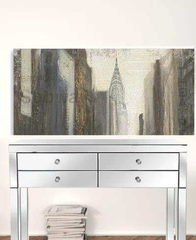 Homezia Nyc Urban Street Scene Unframed Print Wall Art