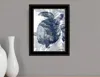 Homezia Ocean Collection 3 Black Framed Print Wall Art