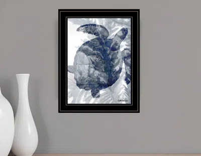 Homezia Ocean Collection 3 Black Framed Print Wall Art