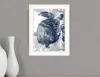 Homezia Ocean Collection 3 White Framed Print Wall Art