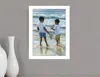 Homezia Ocean Discoveries White Framed Print Wall Art