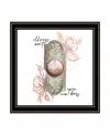 Homezia Yet To Bloom 3 White Framed Print Wall Art