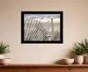 Homezia On The Coastline 2 Black Framed Print Wall Art