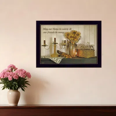 Homezia Our Home 1 Black Framed Print Wall Art