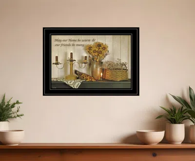 Homezia Our Home 3 Black Framed Print Wall Art