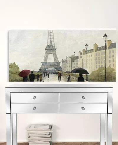 Homezia Parisian Rainy Day Unframed Print Wall Art