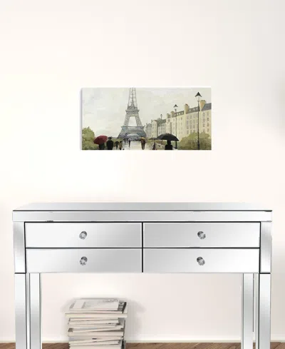 Homezia Parisian Rainy Day Unframed Print Wall Art