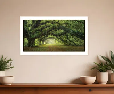 Homezia Passage 2 White Framed Print Wall Art