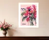 Homezia Picked In A Field In Maine White Framed Print Wall Art