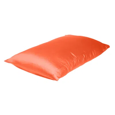 Homezia Poppy Dreamy Set Of 2 Silky Satin Standard Pillowcases