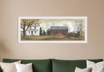 Homezia Pumpkins For Sale 5 White Framed Print Wall Art