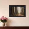 Homezia Quiet Black Framed Print Wall Art