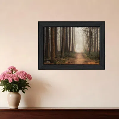 Homezia Quiet Black Framed Print Wall Art