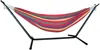 Homezia Regatta Stripe Two Person Hammock With Stand