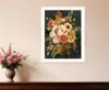 Homezia Tidings Of Comfort And Joy 1 White Framed Print Wall Art