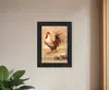 Homezia Rooster Montage I Black Framed Print Wall Art