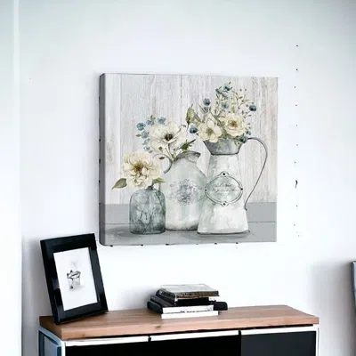 Homezia Rustic Flowers Unframed Print Wall Art