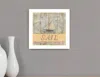 Homezia Sail White Framed Print Wall Art