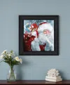 Homezia Santas Presents 3 Black Framed Print Wall Art