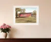 Homezia Sassafras Ridge 1 White Framed Print Wall Art
