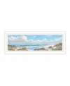 Homezia Seascape I 3 White Framed Print Wall Art