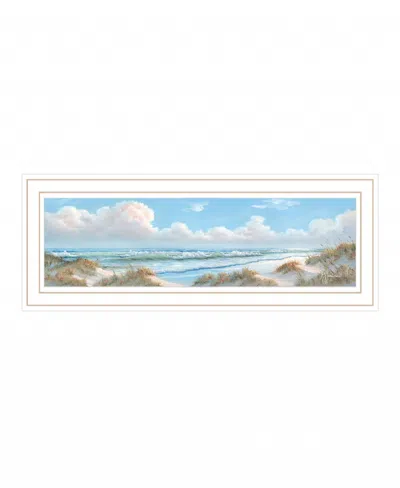 Homezia Seascape I 3 White Framed Print Wall Art In Multi