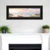Homezia Seascape Ii 3 Black Framed Print Wall Art
