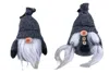 Homezia Set Of 2 Boy And Girl Hanging Gnomes