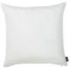 Homezia Set Of 2 Bright White Brushed Twill Decorative Throw Pillow Covers