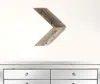 Homezia Set Of 3 Rustic Weathered Grey Wood Chevron Arrow