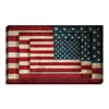 Homezia Set Of Four American Flag Print Wall Art