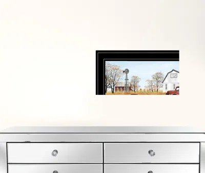 Homezia Set Of Four Billy Jacobs Four Seasons Collection V Black Frame 2 Black Framed Print Wall Art