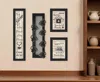 Homezia Set Of Four Kitchen Collection Vii With Seven Peg Mug Rack 2 Black Framed Print Kitchen Wall Art
