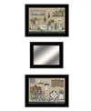 Homezia Set Of Three Farmhouse Kitchen 2 Black Framed Print Kitchen Wall Art