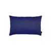 Homezia Set Of Two 12" X 20" Sapphire Blue Polyester Zippered Pillow Cover