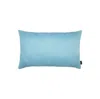 Homezia Set Of Two 12" X 20" Sky Blue Polyester Zippered Pillow Cover