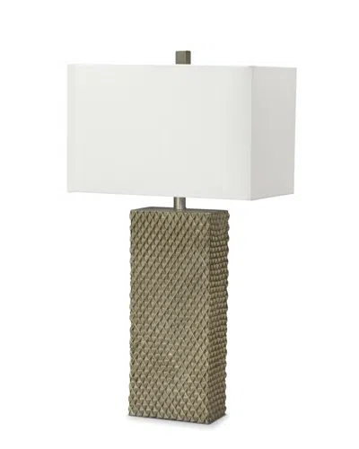 Homezia Set Of Two 29" Gold Waffle Table Lamps With White Shade In Burgundy