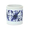 Homezia Set Of Two 6" White Ceramic Round Pot Planter