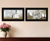 Homezia Set Of Two Amazing Grace 4 Black Framed Print Wall Art