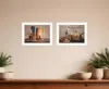 Homezia Set Of Two Amazing Grace 5 White Framed Print Kitchen Wall Art