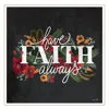 Homezia Set Of Two Cherish And Have Faith 3 White Framed Print Wall Art