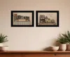 Homezia Set Of Two Homemade Is Best 2 Black Framed Print Kitchen Wall Art