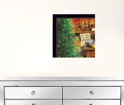 Homezia Set Of Two Ive Been A Good Boy 3 Black Framed Print Wall Art