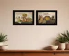 Homezia Set Of Two May Our Hearts Be Warm 2 Black Framed Print Kitchen Wall Art